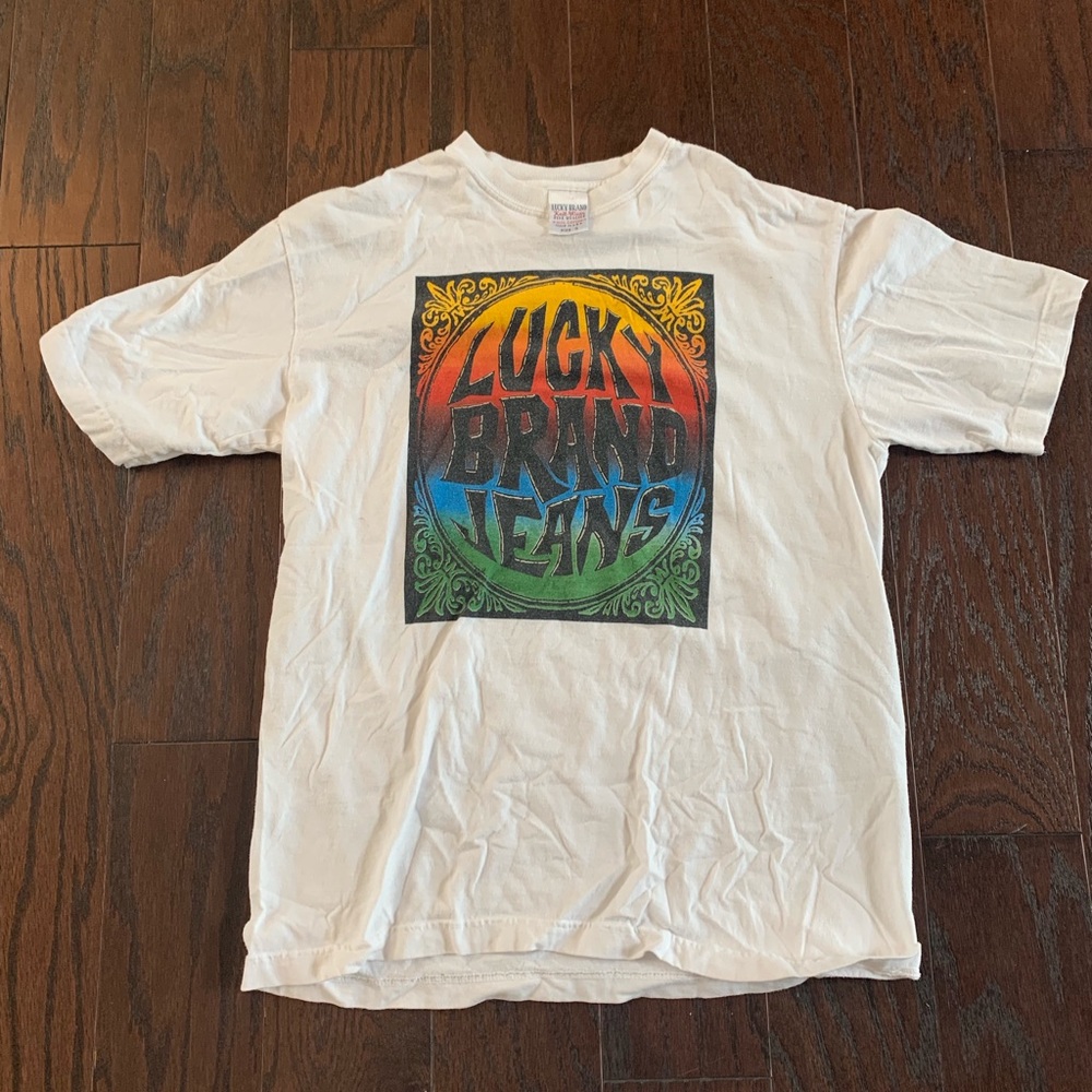 Lucky Brand Jeans Vtg T Shirt Men’s small